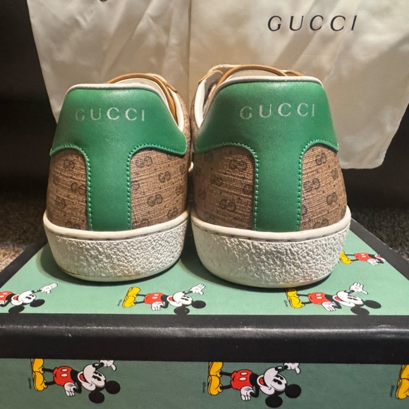 Gucci Disney x Ace Low 'Mickey Mouse - Beige' - Picture 3 of 5